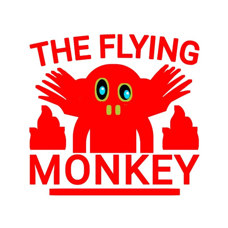 Flying monkey red