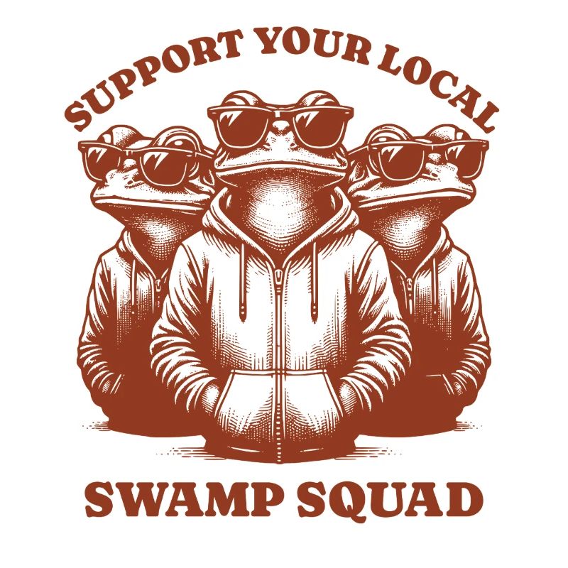 frog Lovers - Support Local swamp squad