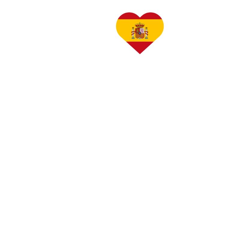 I Love Madrid Cool Eiffel Tower Spain Humor Flag