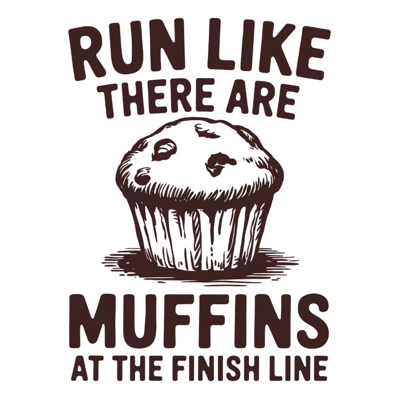 Courez comme s’il y avait des muffins à l’arrivée Marathonien