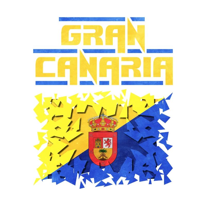 Puzzle de conception du drapeau de Gran Canaria