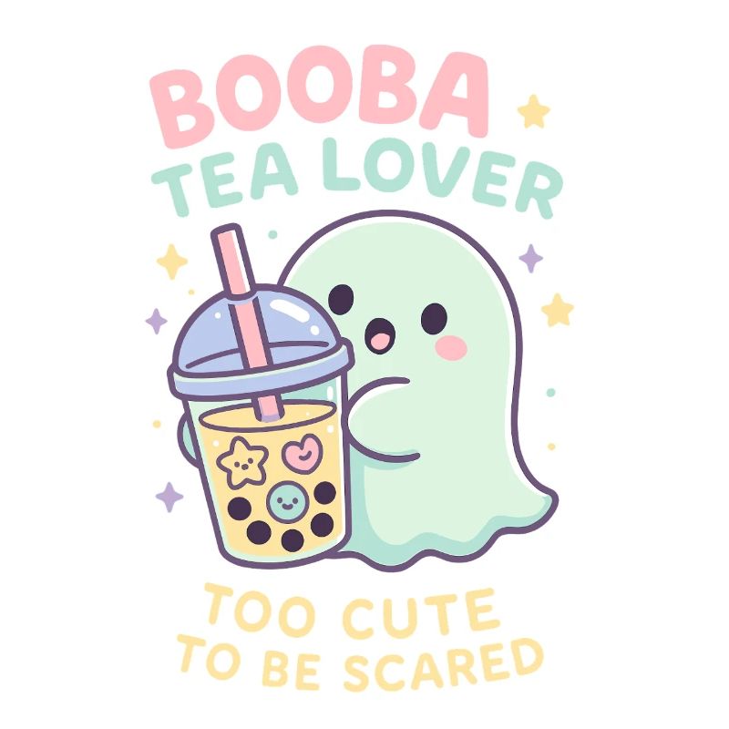 Bubble Tea Ghost, Cute Boba Lover