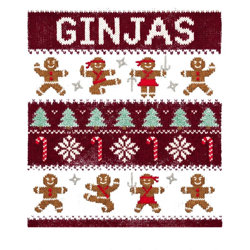 Ginjas Lebkuchen-Weihnachtspullover