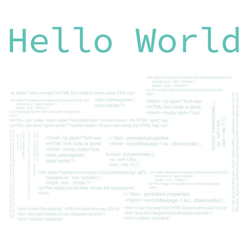 Hello World - Computer Pr... Programmers & Nerd