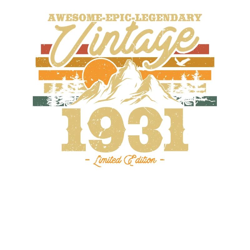 1931 Geburtstag Nostalgie