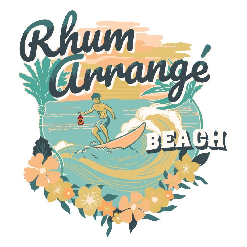 Rum Arranged Beach
