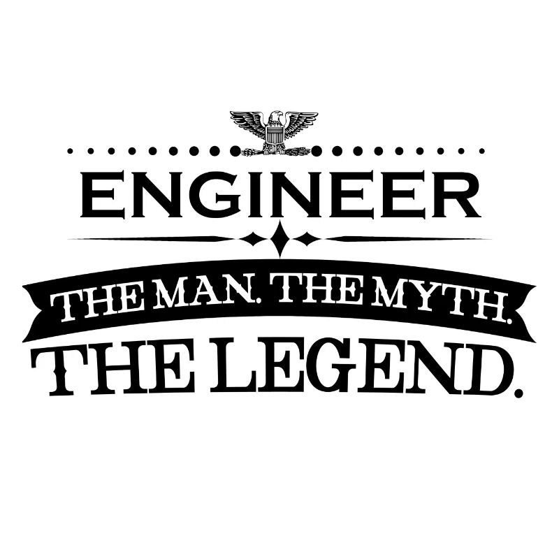 Mann mythos legende geschenk ENGINEER