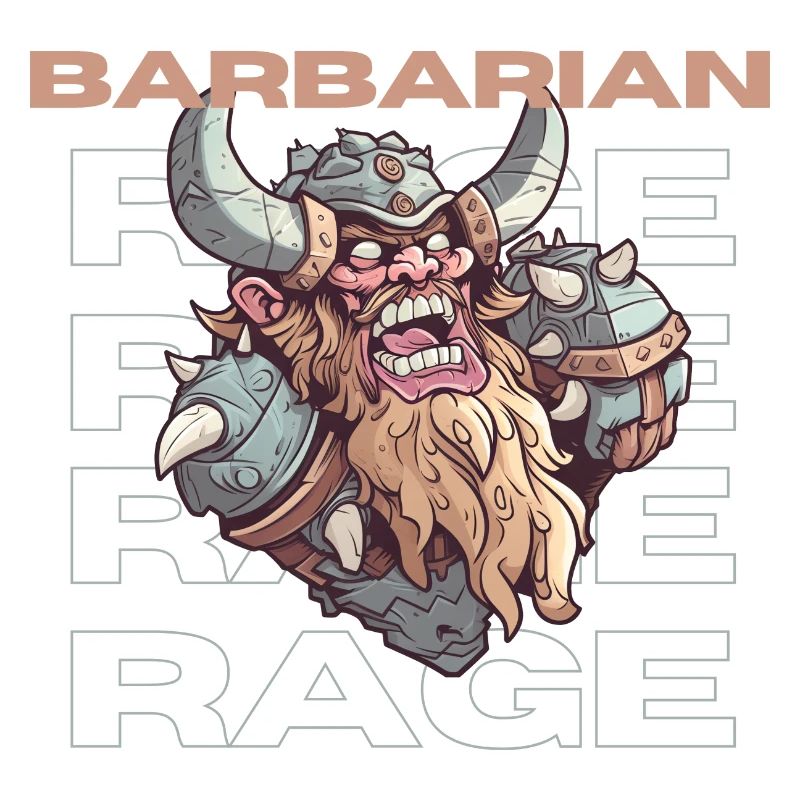 Barbare dans RPG Ready To Rage
