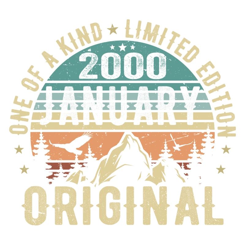 Geburtstagsgeschenk Januar 2000 - January 2000