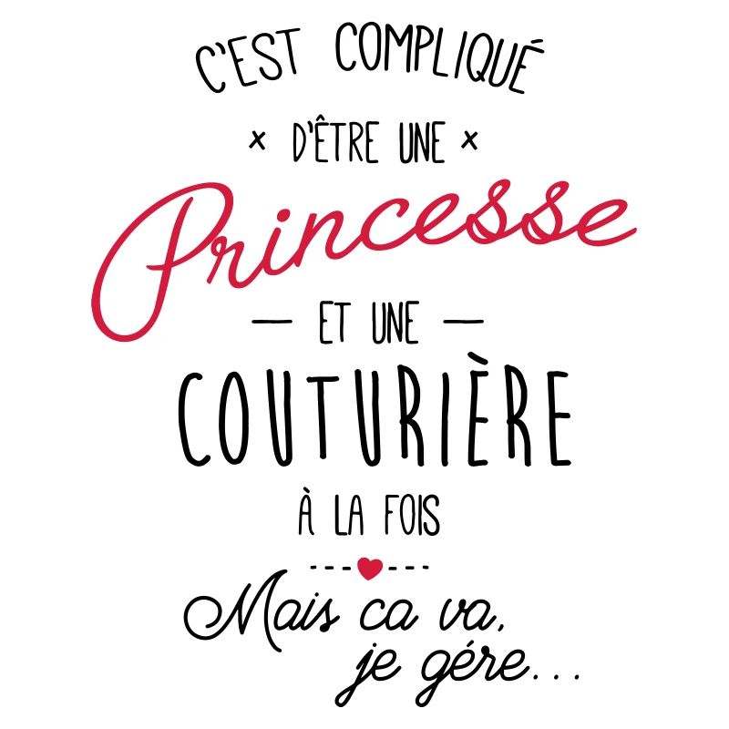 princesse et couturière