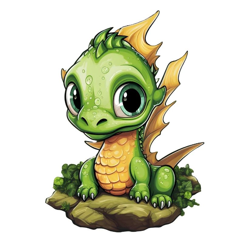 Mignon bébé dragon