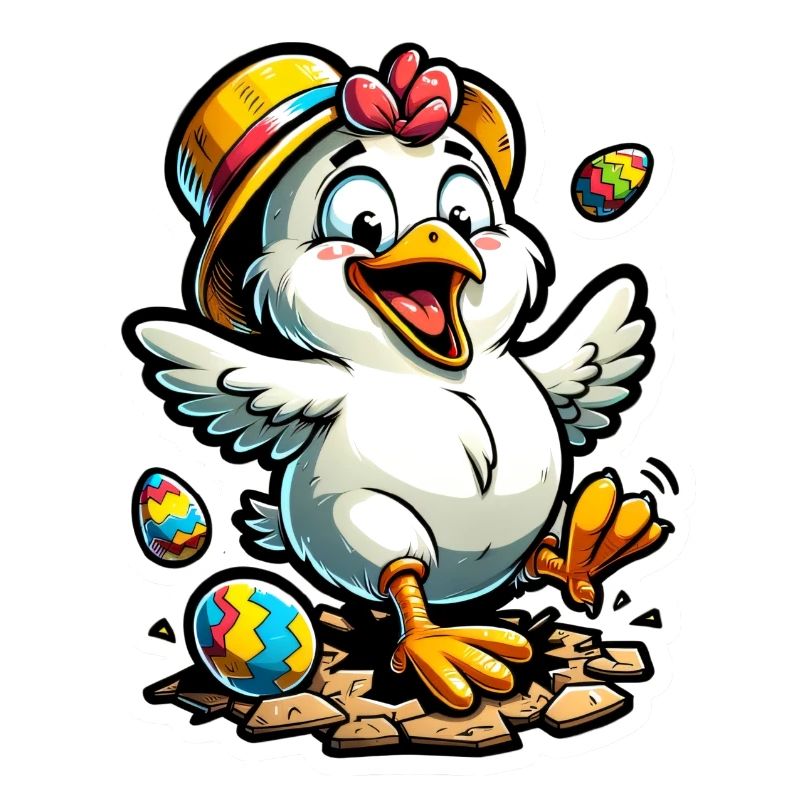 Easter chicks Happy Easter