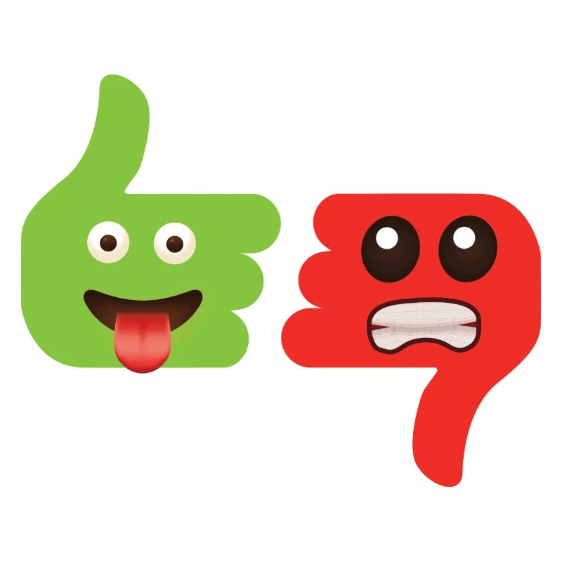 Emoticone j'aime, j'aime pas