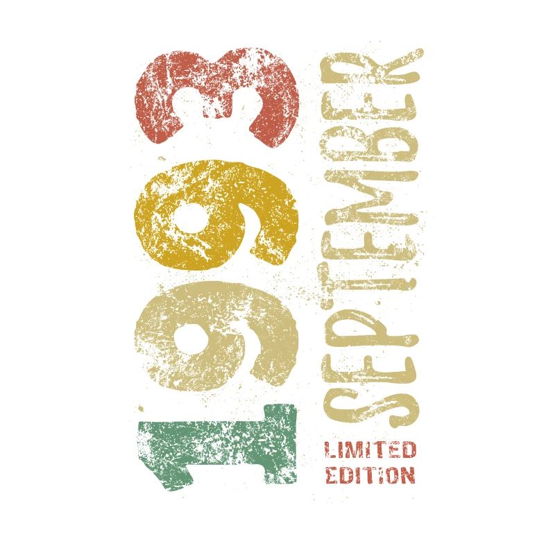 Limited Edition September 1993 Geburtstag Geschenk