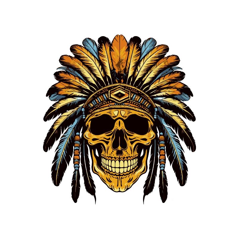 Chief Skull Apache Indian