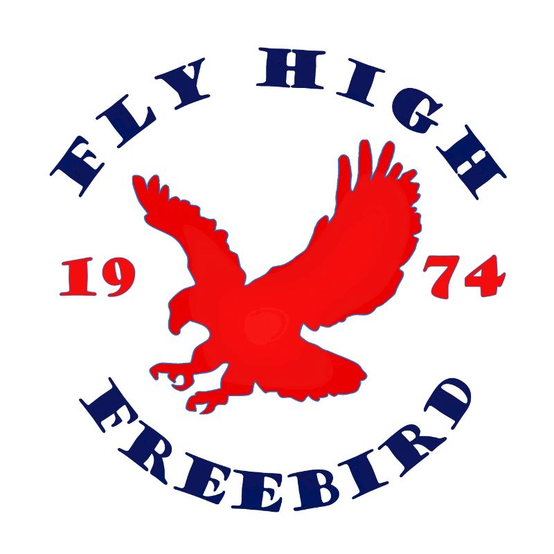 Fly High Freebird 1974 With Red Eagle Image