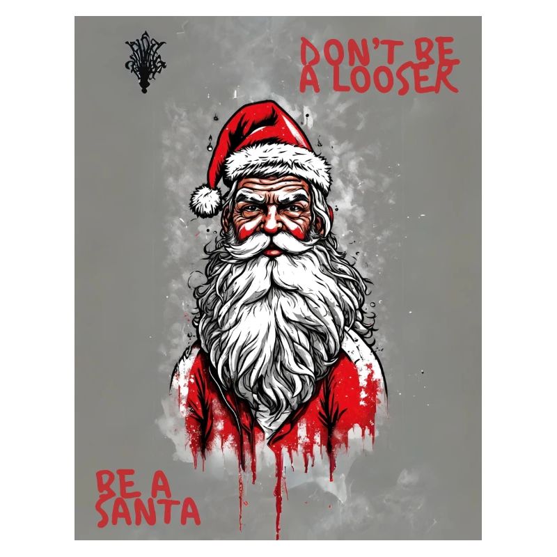 Seien Sie kein Verlierer. Sei ein Weihnachtsmann