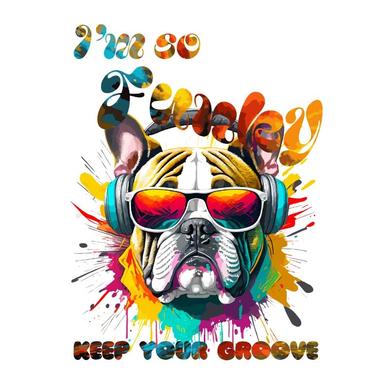 I'm so Funky. keep your groove. Bouledogue