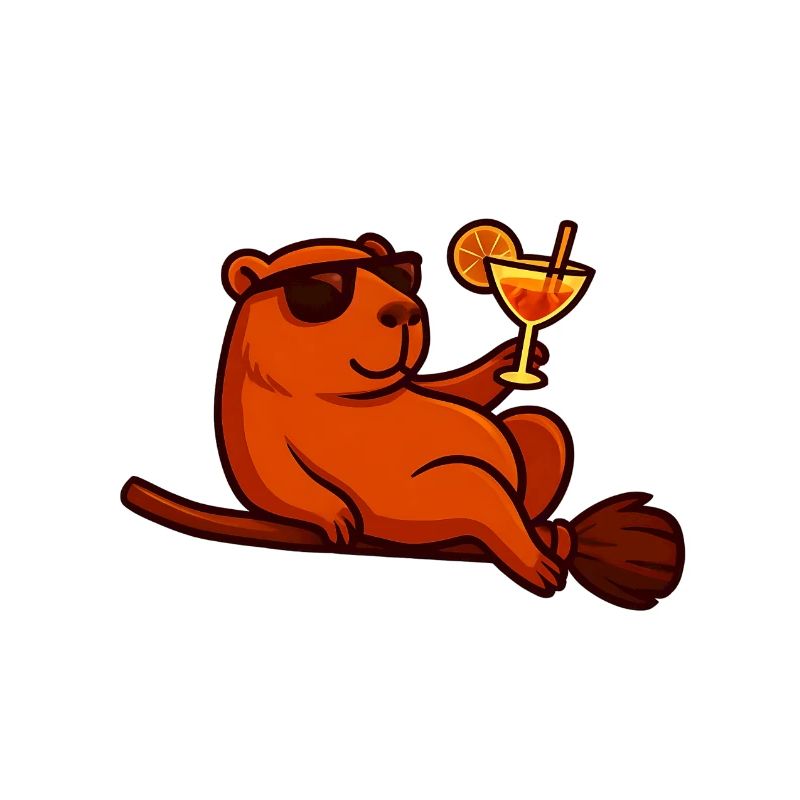 Halloween Capybara Costume Gift