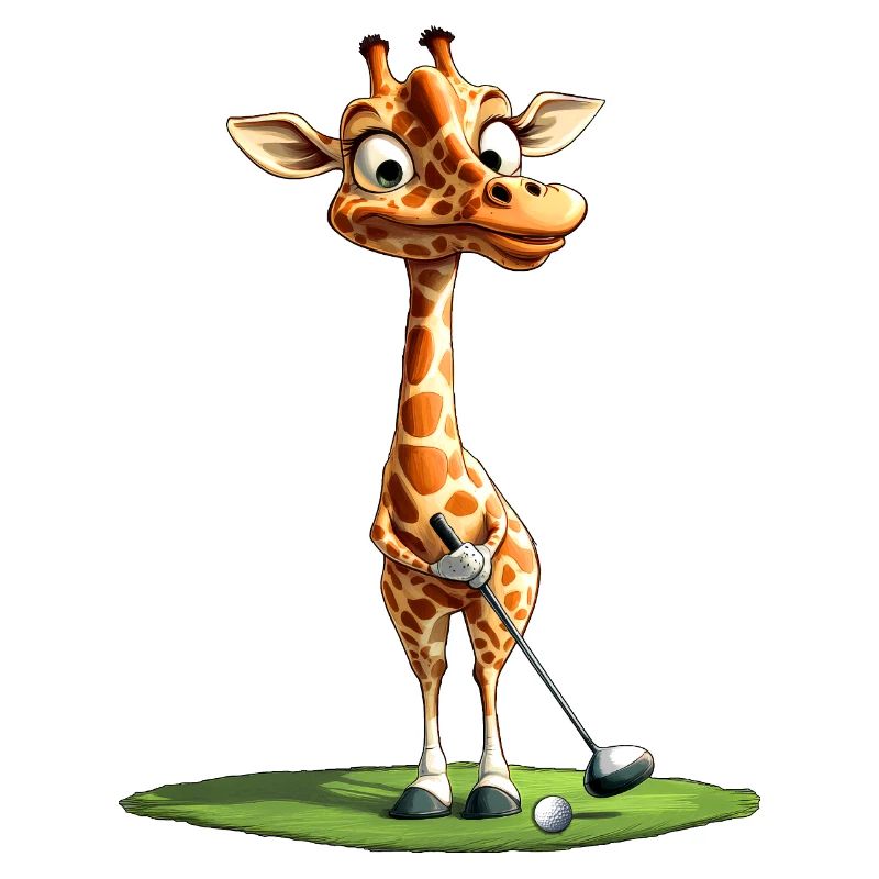 Giraffes Golf / Golfer