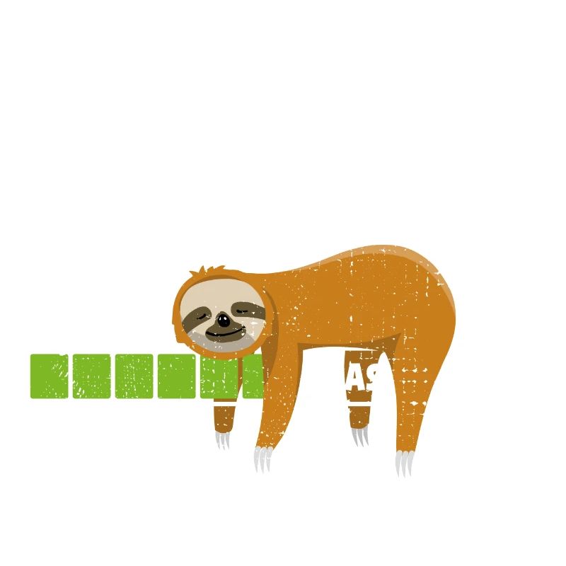 Faultier - Motivation wird geladen - bitte warten