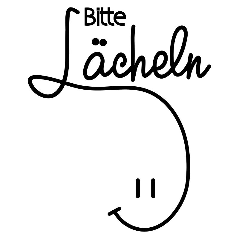 Bitte lächeln