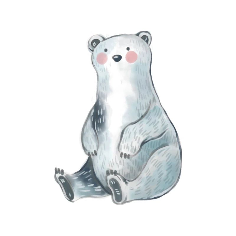 Conception d'ours mignon