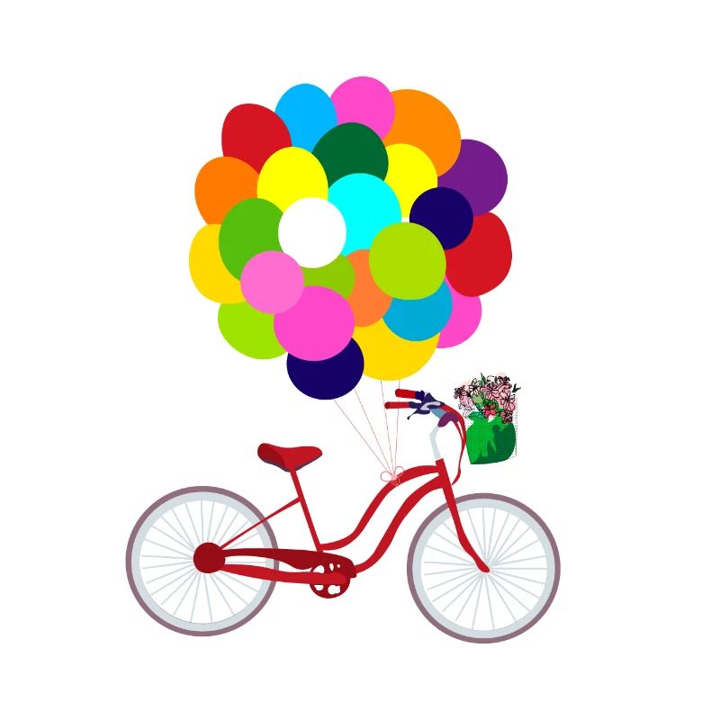 Faire du vélo, c’est coloré