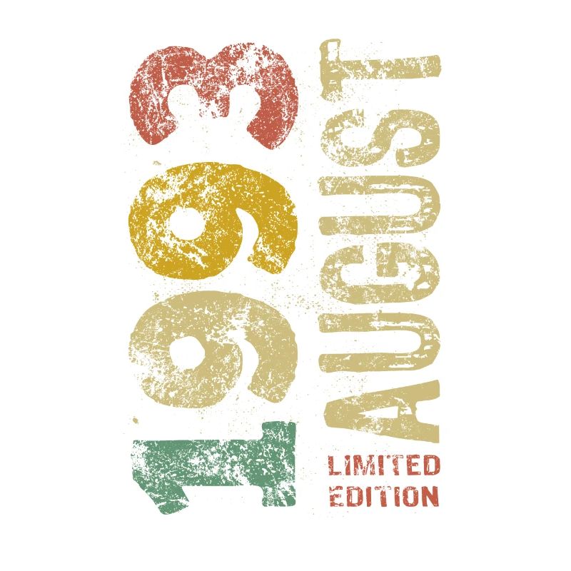Limited Edition August 1993 Geburtstag - Geschenk