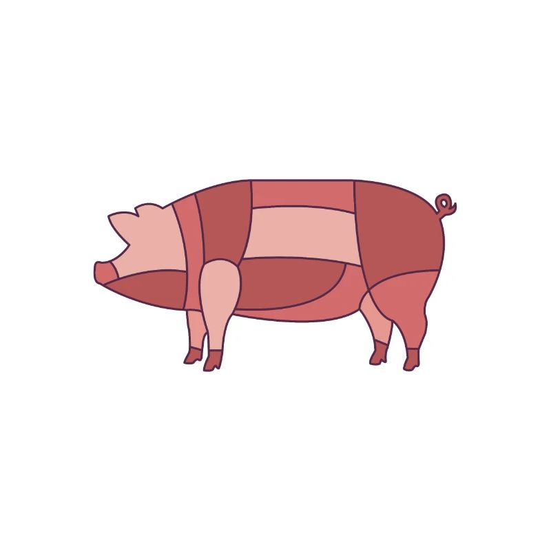 Coupe de porc