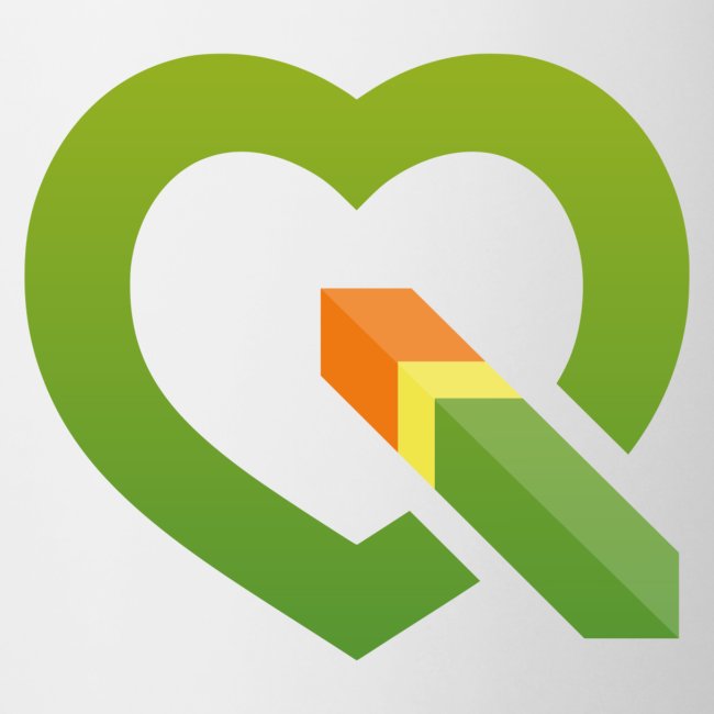 QGIS heart logo