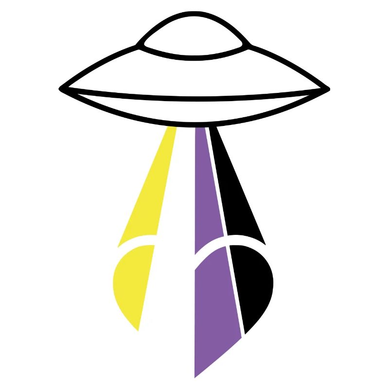 Non Binary Pride Ufo