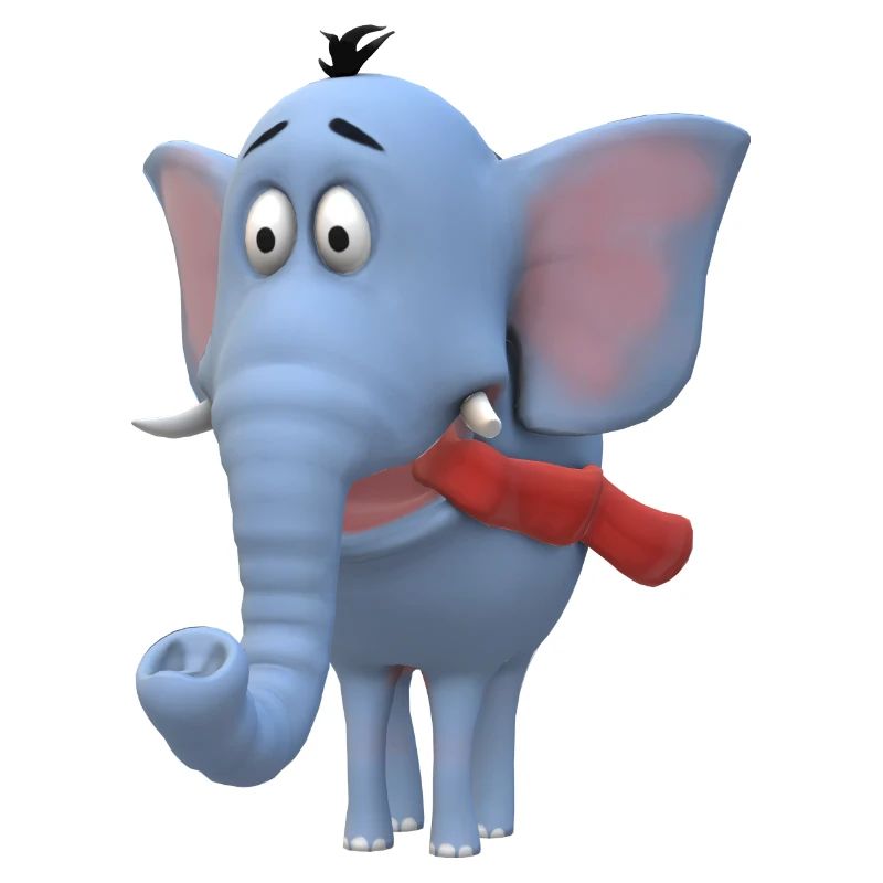 Éléphant Bébé Enfant