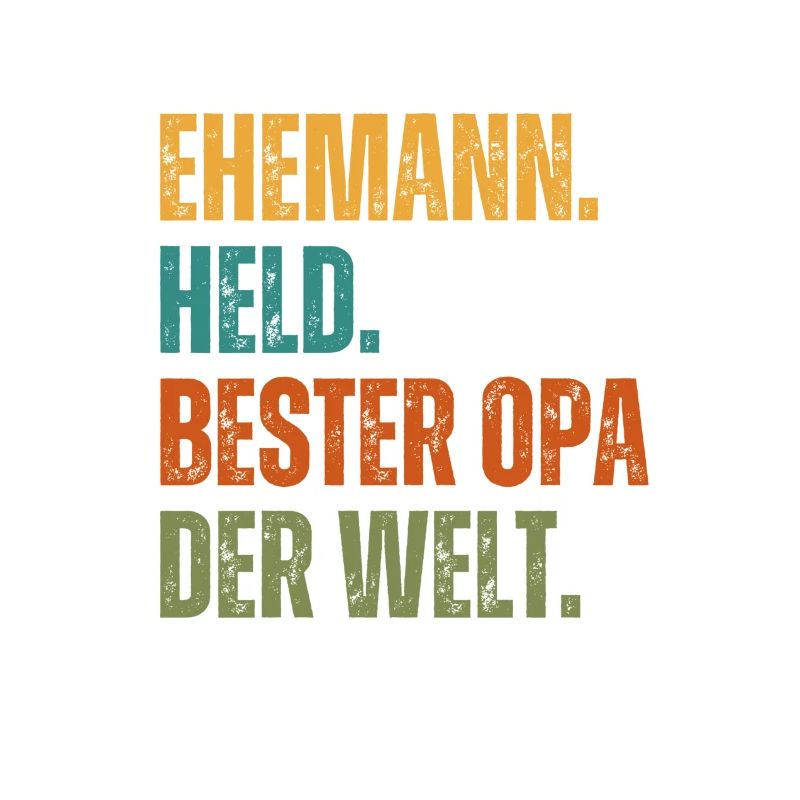 Ehemann Held bester Opa der Welt