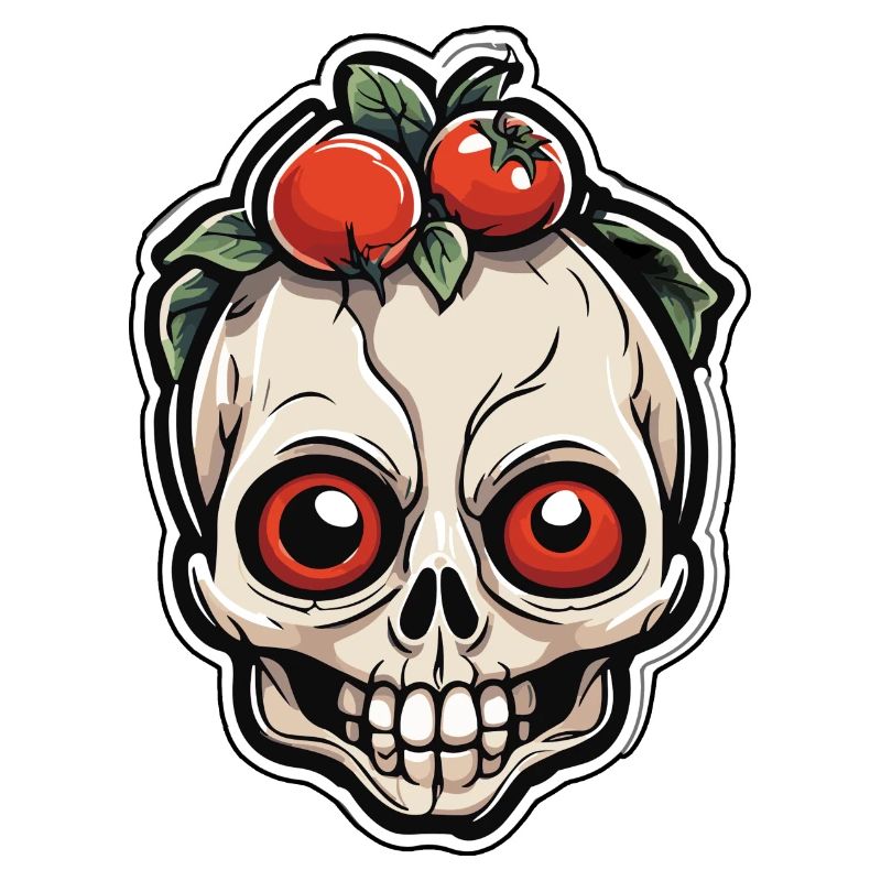 Crâne de tomate