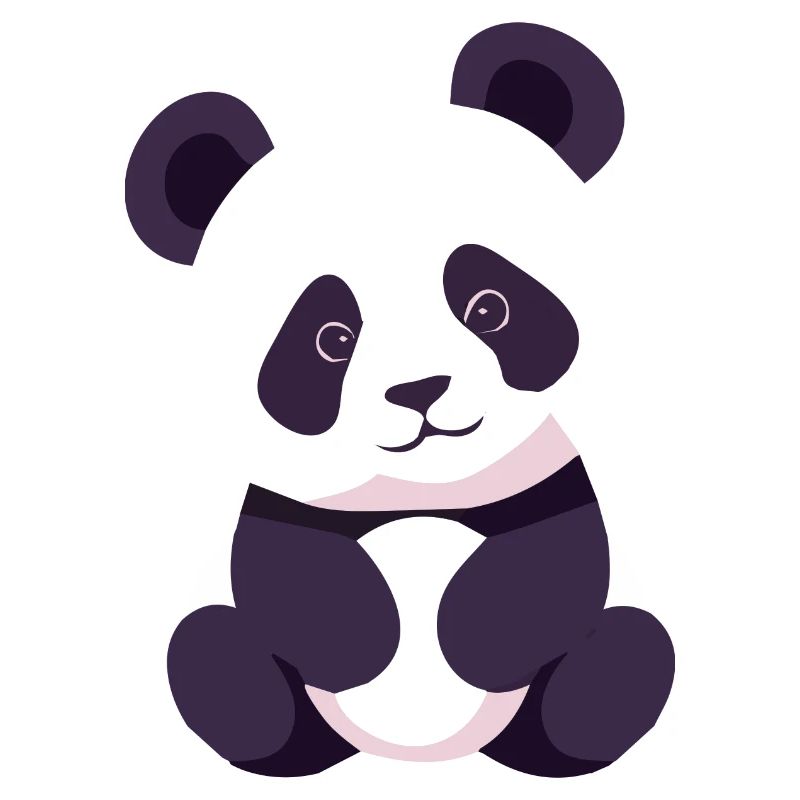Garde de bébé panda