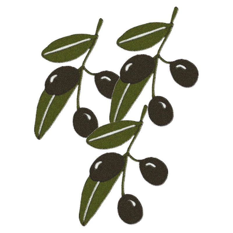 Olive Branches Impressionism