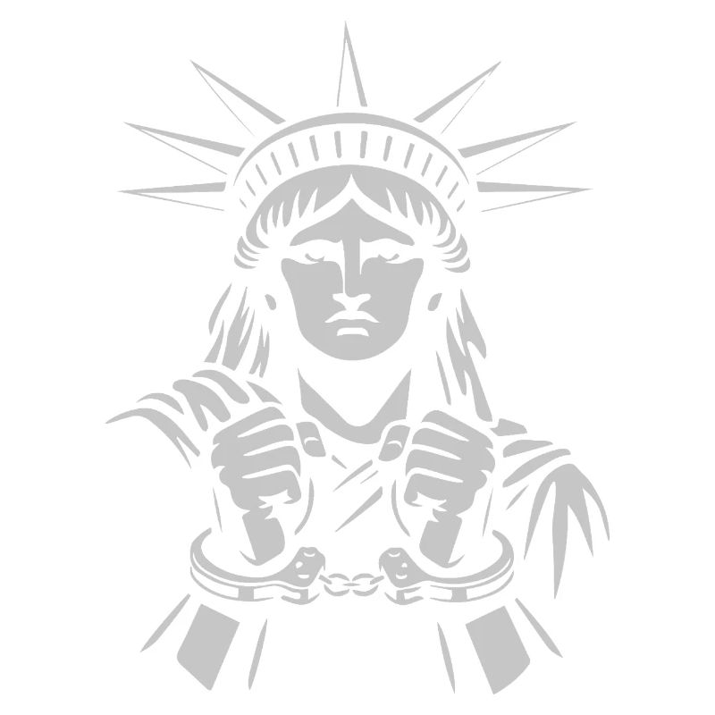 Statue de la Liberté enchaînée