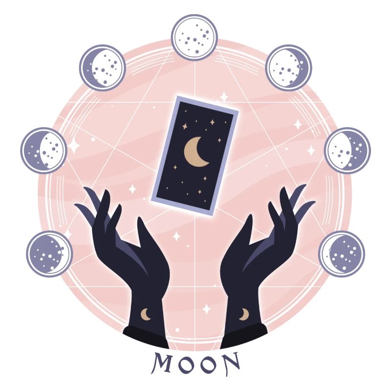 Lunar Magic Tarot Card