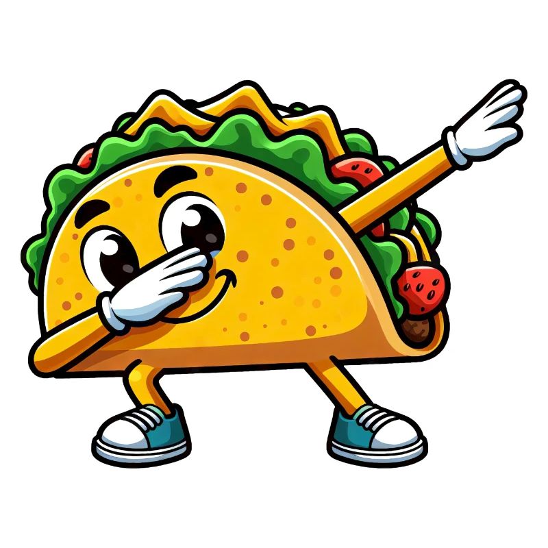Taco Dabbing Plaisir De Restauration Rapide