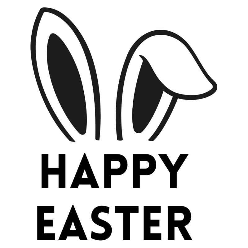 Happy Easter - with rabbit ears