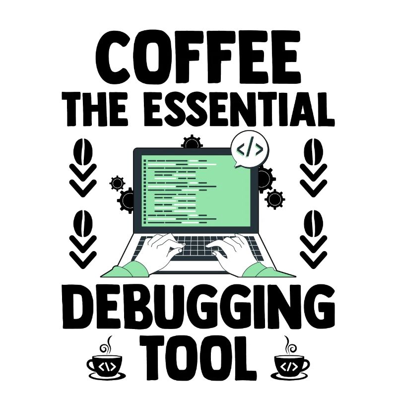 Café Codage Programmeur Codeur Développeur Nerd Coff