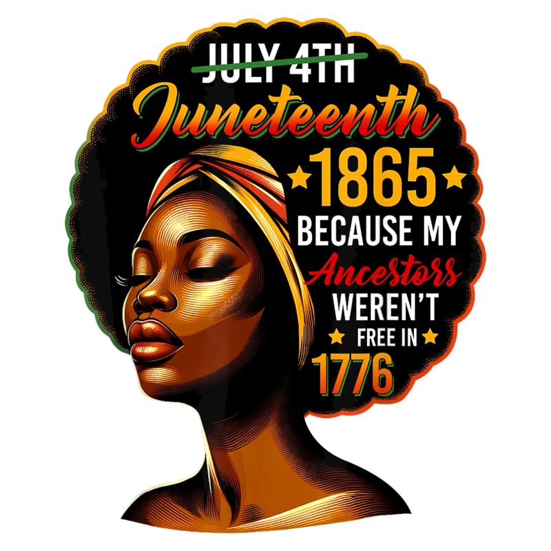 Mes ancêtres n’étaient pas libres en 1776, Juneteenth 1865