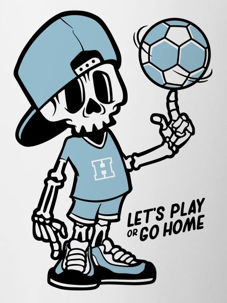 Skeleton handballer