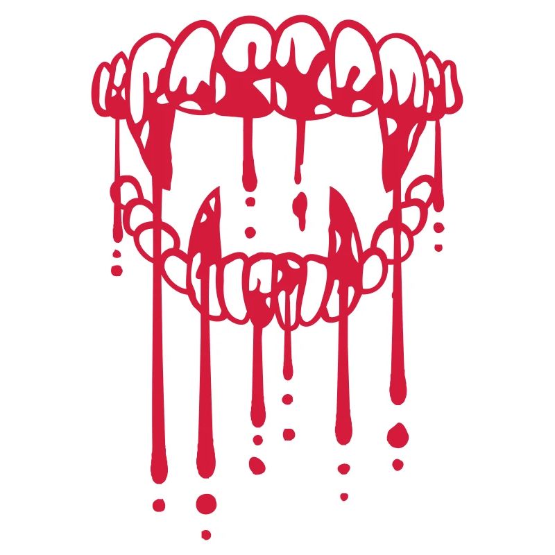 Gouttes de vampire de sang