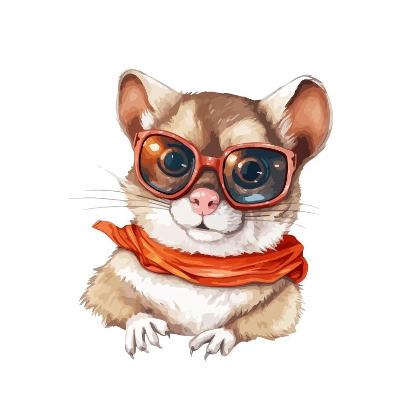 Lilo the spectacled squirrel