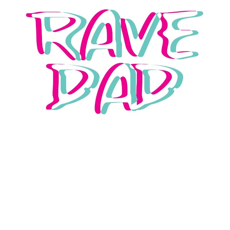 Techno Rave Papa Dad Trippy Ebm Glitch Hardstyle