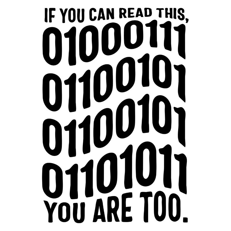 Programmierer-Shirt, wenn Sie das lesen können, sind Sie