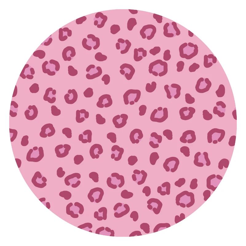Circle Leopard Pattern