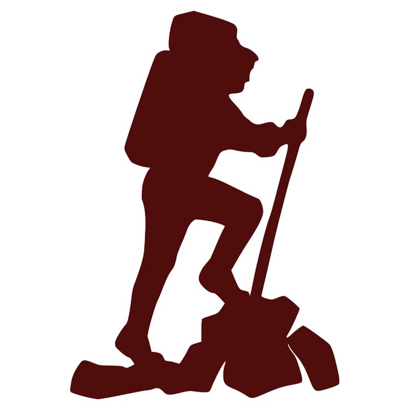 Hiker climber mountain trip gift